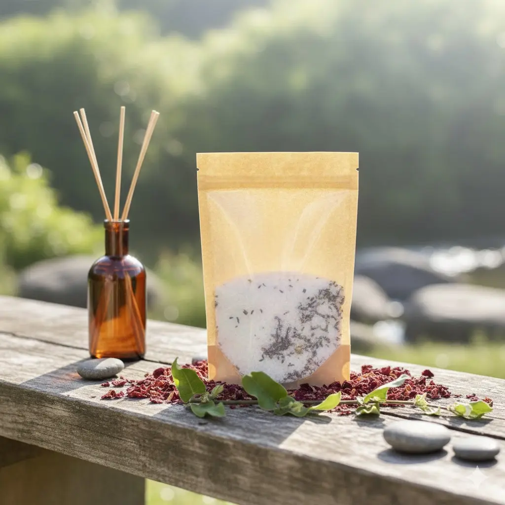 Organic Lavender Bath Salts 2 Organic Lavender Bath Salts 2